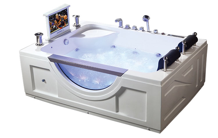 Fontana Denver Whirlpool Massage Two Person Luxury Bathtub